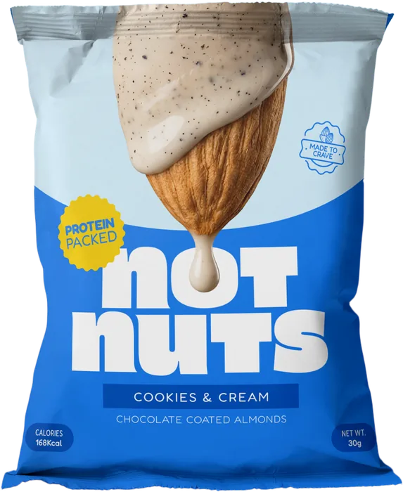 notnuts Cookies & Cream protein pack