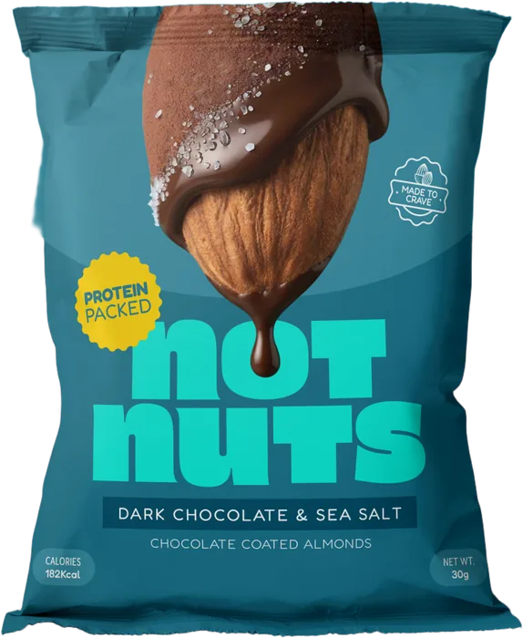 notnuts Dark Chocolate & Sea Salt protein pack